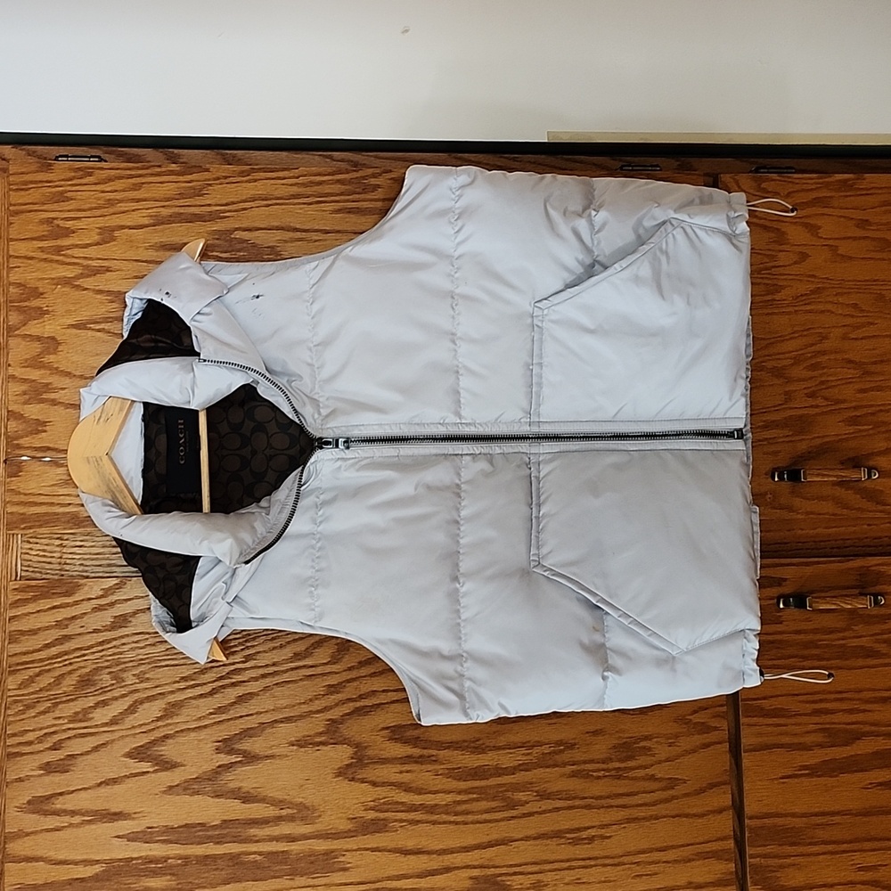 Authentic Coach duck down vest